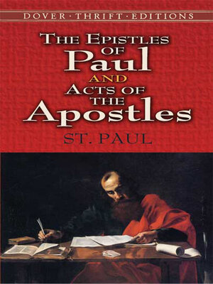 cover image of The Epistles of Paul and Acts of the Apostles